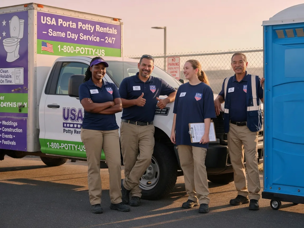 Porta Potty Rental company in South Bloomingville, OH
